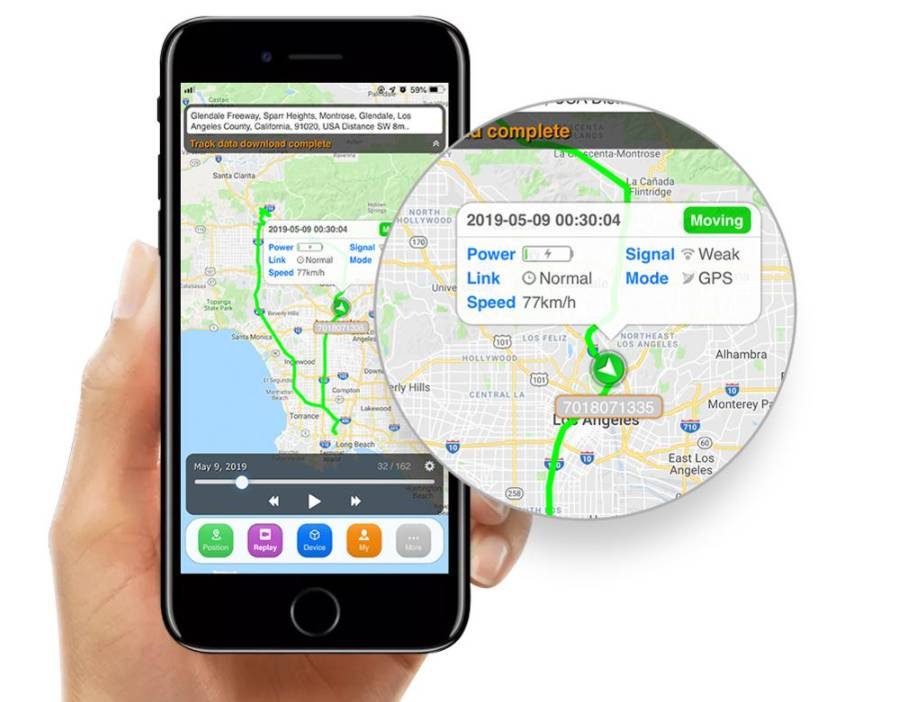 plataforma de seguimiento Sinotrack App movil
