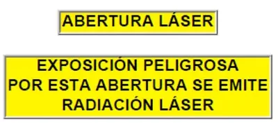 Etiqueta.Láser.abertura