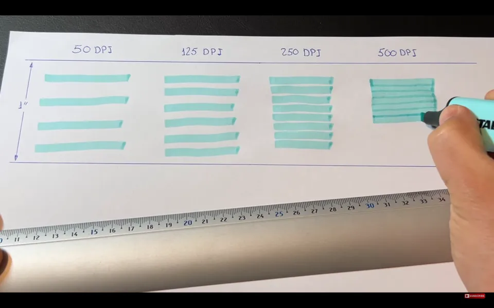 Lección10.DPI resolucion grabado laser